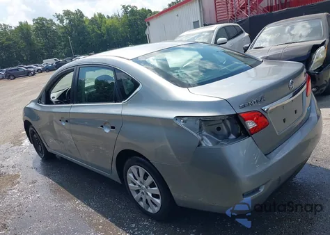2014 Nissan Sentra S z USA, uszkodzony, nr VIN 3N1AB7AP8EY263792